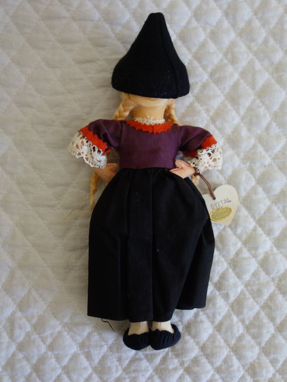 Lot of 3 Vntg w/ tags OLD COTTAGE / BAITZ England Austria German Dolls - Picture 9 of 10